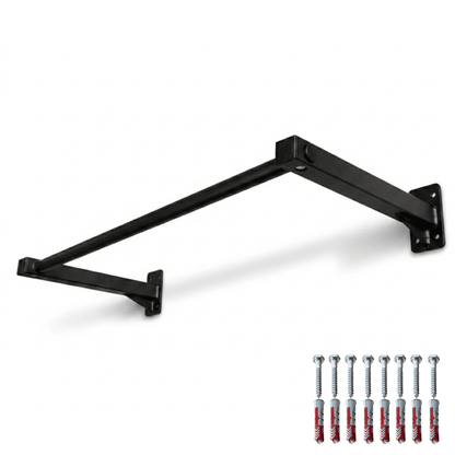 Barre de traction ULTRA noire livrée avec ses chevilles Fischer
